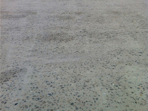 水泥道路改造后